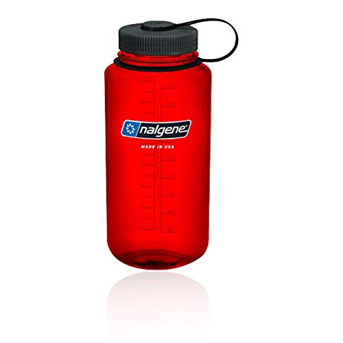 Nalgene, auslaufsichere Wasserflasche, für Outdoor, Camping und den täglichen Gebrauch, Unisex, 341831, rot, 32 oz. Nalgene, auslaufsichere Wasserflasche, für Outdoor, Camping und den täglichen Gebrauch, Unisex, 341831, rot, 32 oz. von Nalgene