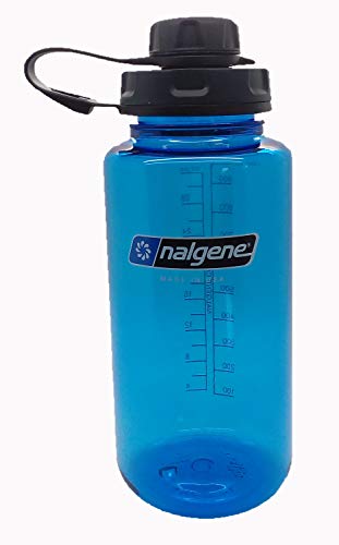 Nalgene Flasche 'Everyday Weithals' - 1 L, blau, capCAP'-schwarz von Nalgene