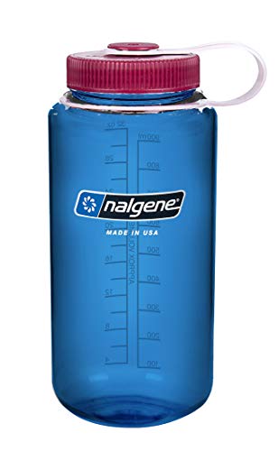 Nalgene Trinkflasche Everyday Weithalsbehälter, Berry with Lid green, 1 l von Nalgene