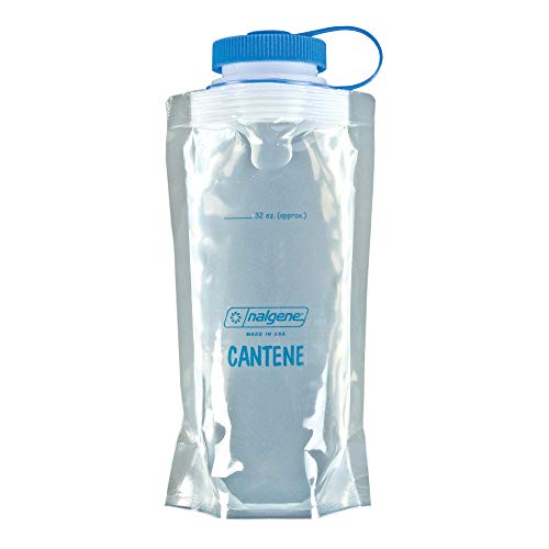 Nalgene Wasserbeutel und Kanister Faltflasche, PE Flasche, transparent, 1 L von Nalgene