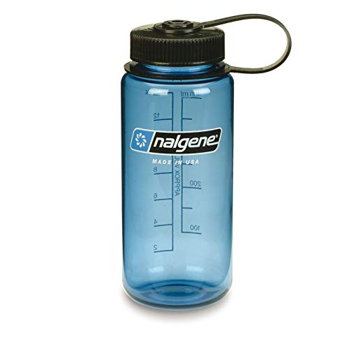 Nalgene Trinkflasche 'Weithalsflasche' - 0,5 L slate blau von Nalgene