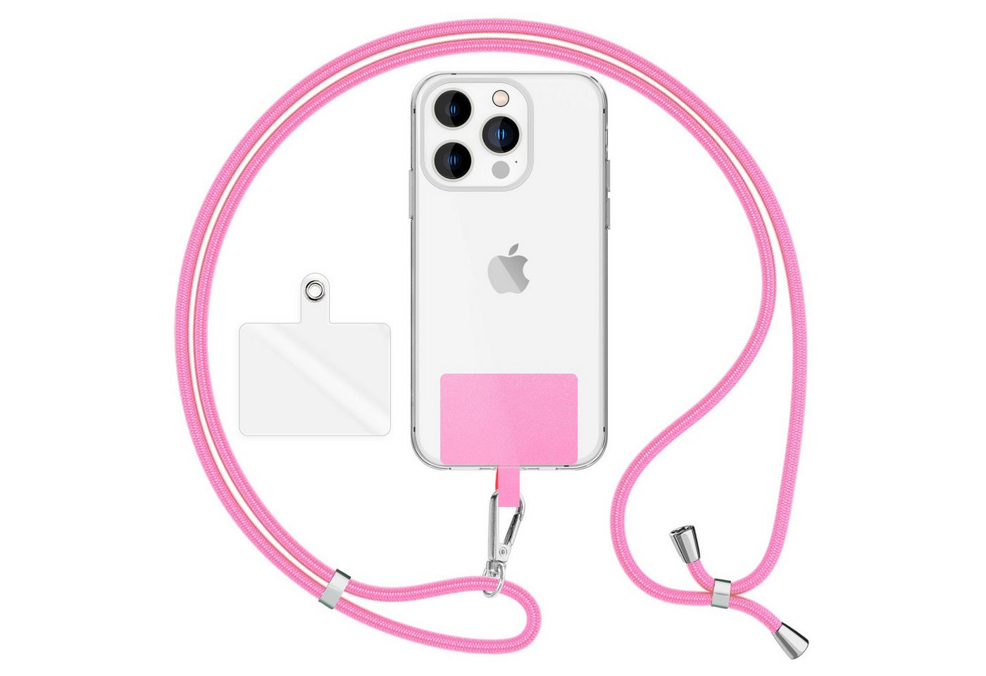 Nalia Handykette Universal Smartphone, Handy Band zum Umhängen mit Pad / 160 cm Lanyard Schlüsselband & Haken Nalia Handykette Universal Smartphone, Handy Band zum Umhängen mit Pad / 160 cm Lanyard Schlüsselband & Haken von Nalia