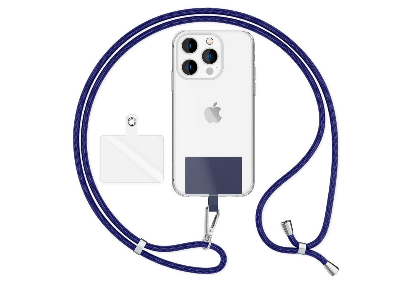 Nalia Handykette Universal Smartphone, Handy Band zum Umhängen mit Pad / 160 cm Lanyard Schlüsselband & Haken Nalia Handykette Universal Smartphone, Handy Band zum Umhängen mit Pad / 160 cm Lanyard Schlüsselband & Haken von Nalia