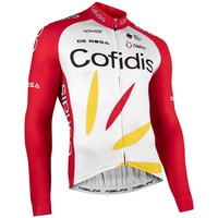 COFIDIS 2021 Langarmtrikot, für Herren, Größe S, Radtrikot, COFIDIS 2021 Langarmtrikot, für Herren, Größe S, Radtrikot, von Nalini