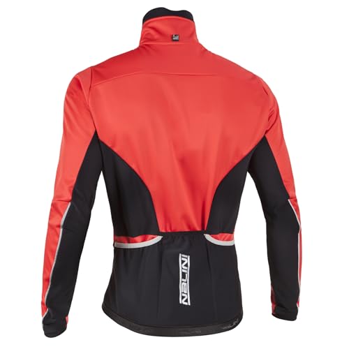 NALINI 02226401115I000.10 CURVA MEDIUM WIND JERSEY Herren Jacket Rot S von Nalini