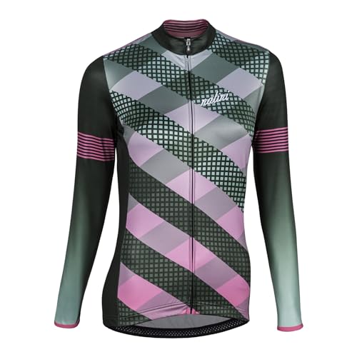 NALINI 02482201100C000.10 SAIPH Damen Sweatshirt GRÜN/ROSA XL von Nalini