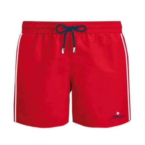 NALINI 03046810100C000.10 Art.NA10 01 Herren Swimming Boxers Rot S von Nalini