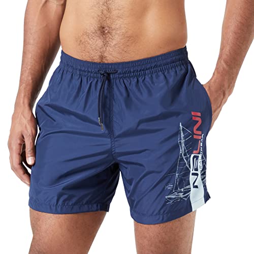 NALINI 03046910100C000.10 Art.NA10 02 Herren Swimming Boxers Blau S von Nalini