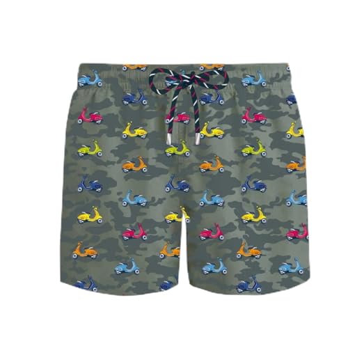 NALINI 03128210100C000.10 Art.N2 10 60 Herren Swimming Boxers MILITÄR M von Nalini