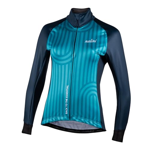 NALINI 03222301100C000.10 NEW STRADA LADY JKT Damen Jacket TÜRKIS/SCHWARZ 3XL von Nalini