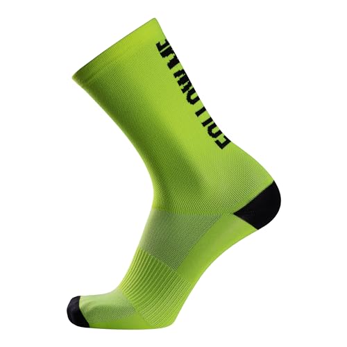 NALINI 03229801100C000.27 FOLLOW ME SOCKS Unisex Adult Socks GELB SCHWARZ L/XL von Nalini