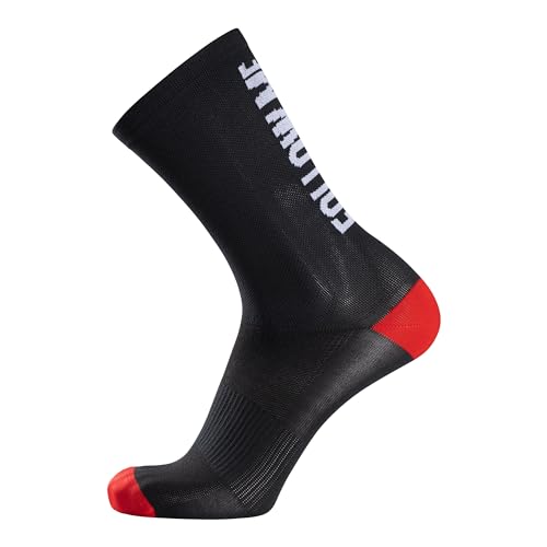 NALINI 03229801100C000.27 FOLLOW ME SOCKS Unisex Adult Socks ROT SCHWARZ S/M NALINI 03229801100C000.27 FOLLOW ME SOCKS Unisex Adult Socks ROT SCHWARZ S/M von Nalini