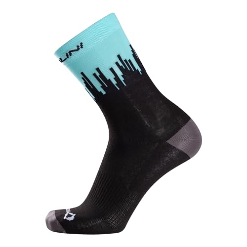 NALINI 03229901100C000.27 COLOR COOLMAX SOCKS Unisex Adult Socks HIMMELBLAU/SCHWARZ S/M NALINI 03229901100C000.27 COLOR COOLMAX SOCKS Unisex Adult Socks HIMMELBLAU/SCHWARZ S/M von Nalini