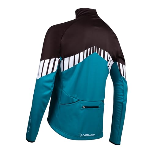 NALINI 03244201100C100.10 NEW CYGNUS JKT Herren Jacket GRAU/BORDEAUX/SCHWARZ XXL von Nalini