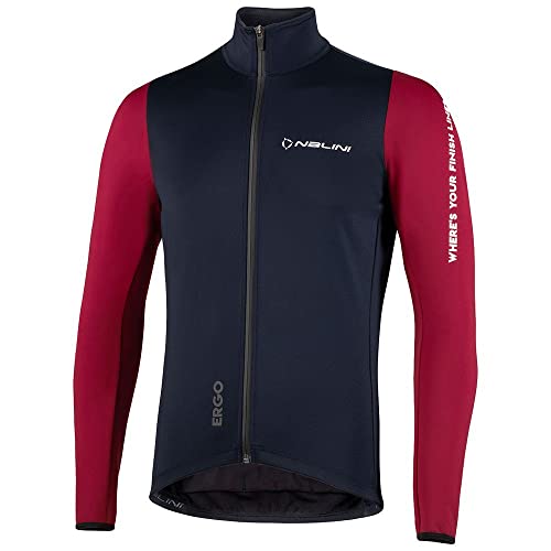 NALINI 03062201100C000.10 NEW CARENA Jacket Men's BLAU/BORDEAUX S von Nalini