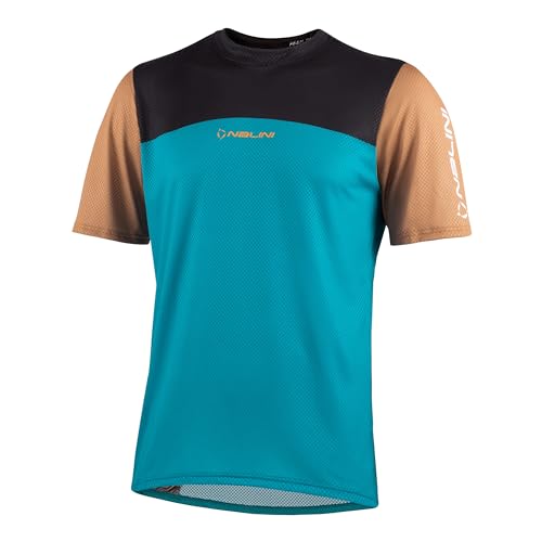 Nalini 03105901100C001.10 MTB Herren T-Shirt Black/Torquoise 4XL, Schwarz/Torquoise, 58 Nalini 03105901100C001.10 MTB Herren T-Shirt Black/Torquoise 4XL, Schwarz/Torquoise, 58 von Nalini