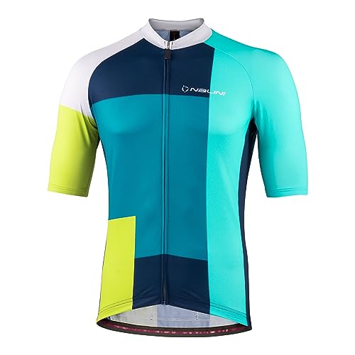 NALINI 03372705200C000.10 CARASCO Herren Sweatshirt GRÜN/BLAU/KLAR/GRAU/GELB L von Nalini