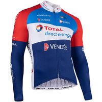 TEAM TOTAL DIRECT ENERGIE 2021 Langarmtrikot, für Herren, Größe S, Radtrikot, TEAM TOTAL DIRECT ENERGIE 2021 Langarmtrikot, für Herren, Größe S, Radtrikot, von Nalini