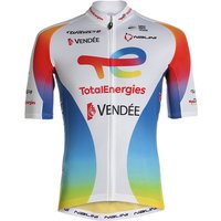 Team TotalEnergies TDF 2021 Kurzarmtrikot, für Herren, Größe L, Rennrad Trikot, Team TotalEnergies TDF 2021 Kurzarmtrikot, für Herren, Größe L, Rennrad Trikot, von Nalini