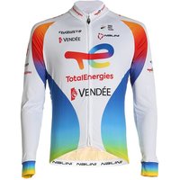 Team TotalEnergies TDF 2021 Langarmtrikot, für Herren, Größe L, Rennrad Trikot, von Nalini