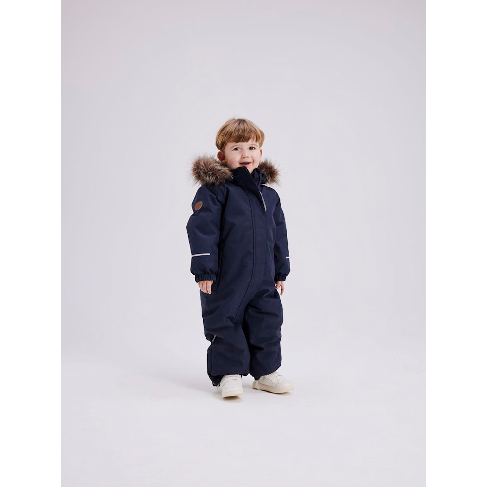 Name It Snow10 Solid Mini Race Suit Blau 3 Years Junge von Name It