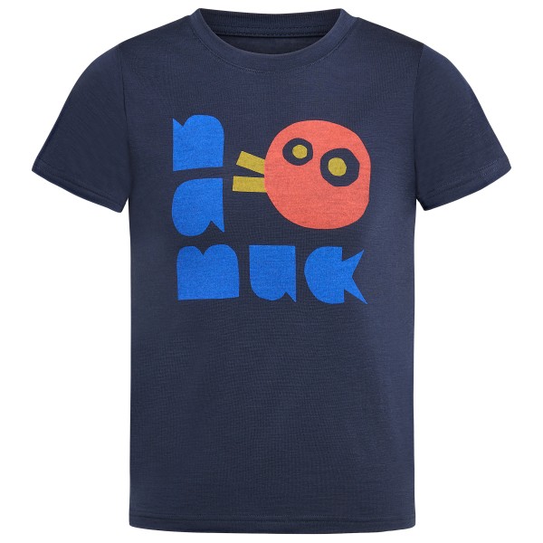 Namuk - Kid's Dea Merino T-Shirt Quak - Merinoshirt Gr 104/110;92/98 blau von Namuk