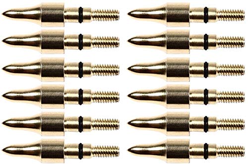 Namvo 12pcs 100grn Schwarze Schraube in Der Praxis Breitspitzen Pfeilspitzen, Bogenschießen Bullet Field Punkte, kleine Spiel Armbrüste Compound Bögen Pfeil Tipps für Targeting Üben Jagd Gold Namvo 12pcs 100grn Schwarze Schraube in Der Praxis Breitspitzen Pfeilspitzen, Bogenschießen Bullet Field Punkte, kleine Spiel Armbrüste Compound Bögen Pfeil Tipps für Targeting Üben Jagd Gold von Namvo