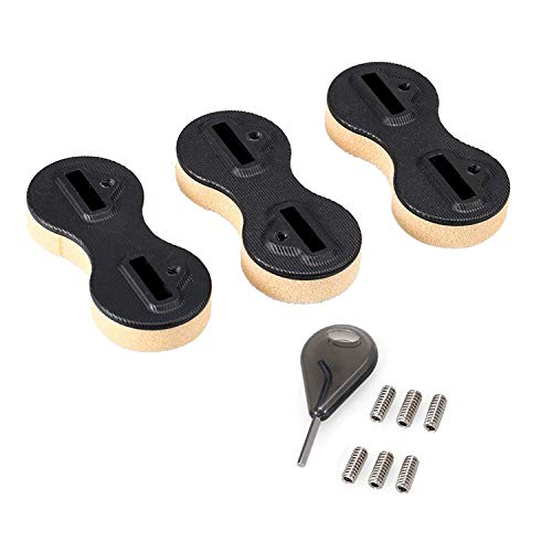 Namvo 9-Grad-Fusion-Finnenbox, Surfbrett-FCS, weißer, robuster, haltbarer PVC-Finnen-FCS-Stecker für Surfbrett-Surfen Namvo 9-Grad-Fusion-Finnenbox, Surfbrett-FCS, weißer, robuster, haltbarer PVC-Finnen-FCS-Stecker für Surfbrett-Surfen von Namvo