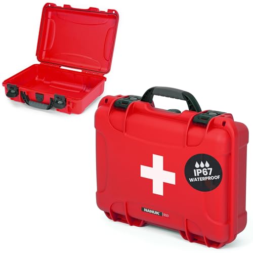 'NANUK 910 Waterproof First Aid Prepper Survival Gear Dust and Impact Resistant Case - Empty - Red, 910-FSA9 'NANUK 910 Waterproof First Aid Prepper Survival Gear Dust and Impact Resistant Case - Empty - Red, 910-FSA9 von NANUK