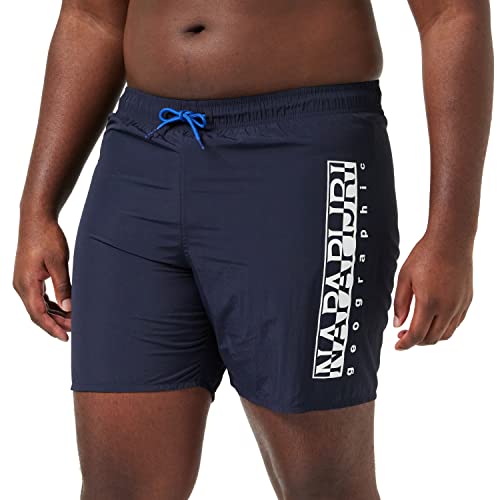 NAPAPIJRI - Men's swim shorts with contrasting logo - Size S von Napapijri