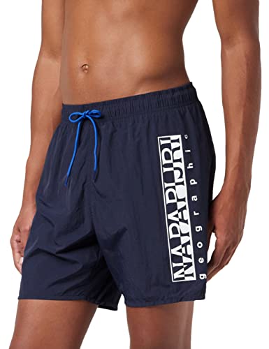 NAPAPIJRI - Men's swim shorts with contrasting logo - Size XL von Napapijri