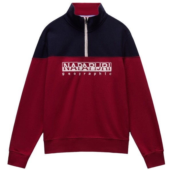 Napapijri - B-Saturnia Half Zip - Pullover Gr M rot Napapijri - B-Saturnia Half Zip - Pullover Gr M rot von Napapijri