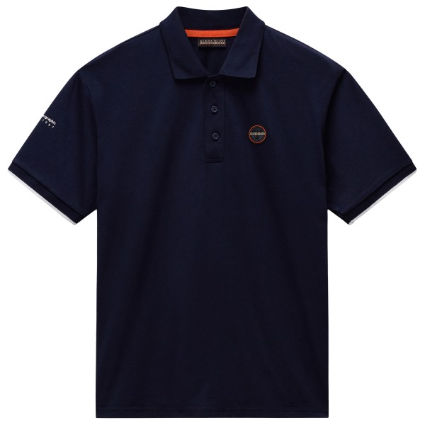 Napapijri - E-Badge Sum - Polo-Shirt Gr M blau Napapijri - E-Badge Sum - Polo-Shirt Gr M blau von Napapijri