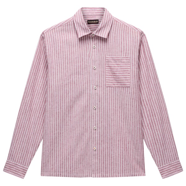 Napapijri - G-Brolio L/S - Hemd Gr L rosa/lila Napapijri - G-Brolio L/S - Hemd Gr L rosa/lila von Napapijri