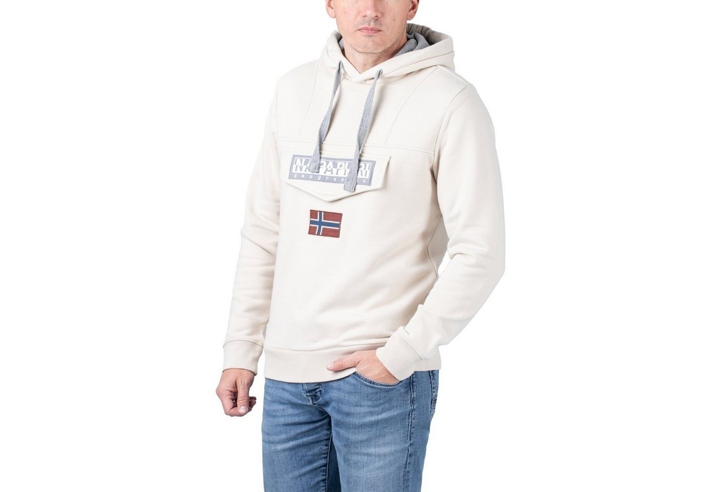 Napapijri Hoodie Napapijri Burgee Kapuzensweatshirt von Napapijri