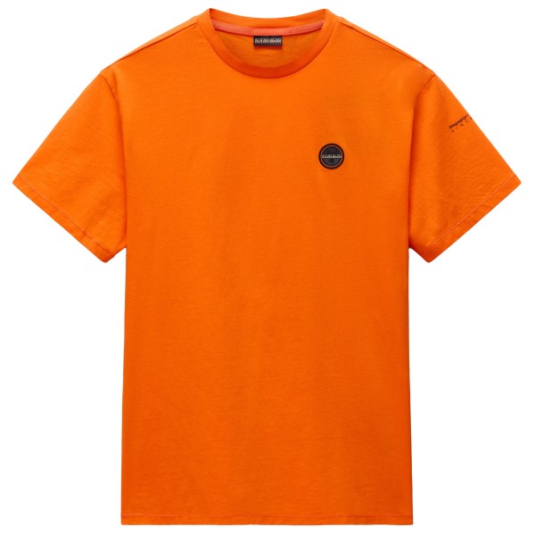 Napapijri - S-Badge S/S - T-Shirt Gr M orange Napapijri - S-Badge S/S - T-Shirt Gr M orange von Napapijri