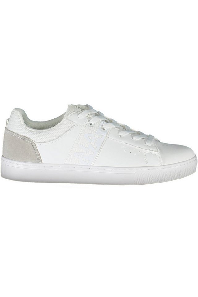 Napapijri Sneaker Damen Sportschuh: Weißer Schnürschuh mit Napapijri Sneaker Damen Sportschuh: Weißer Schnürschuh mit von Napapijri