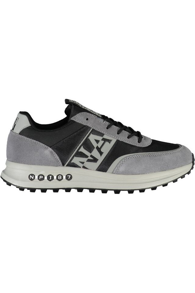 Napapijri Sneaker Graue Herrensportschuhe mit Schnürsenkeln & Napapijri Sneaker Graue Herrensportschuhe mit Schnürsenkeln & von Napapijri