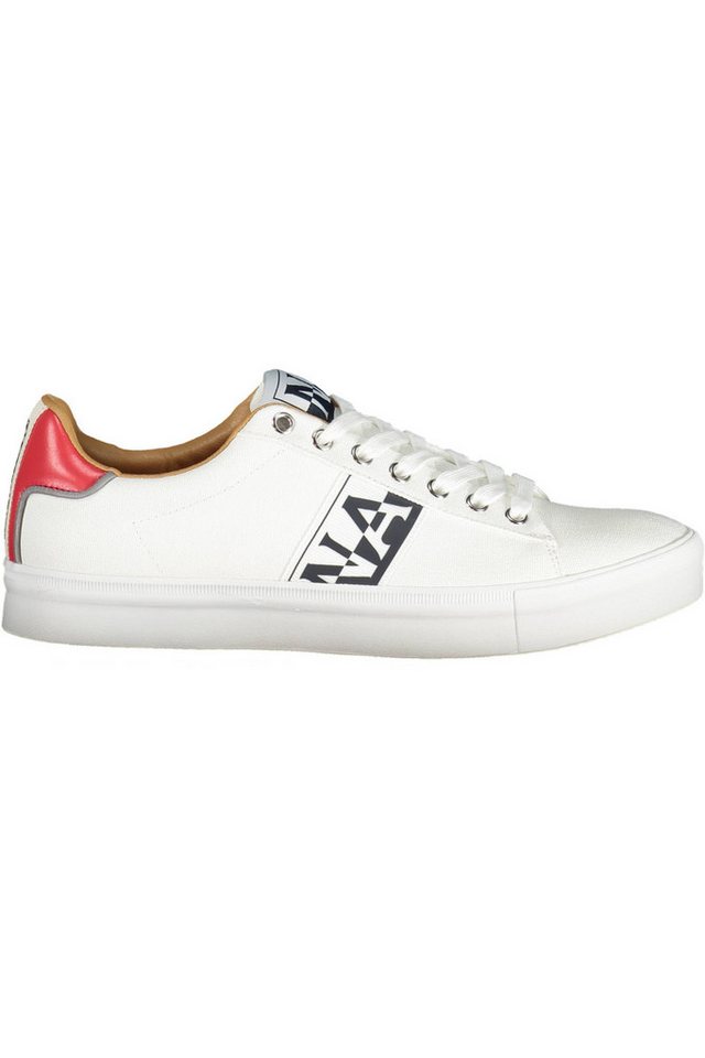 Napapijri Sneaker Herren Sportschuh weiß mit Kontrastdetails & Napapijri Sneaker Herren Sportschuh weiß mit Kontrastdetails & von Napapijri