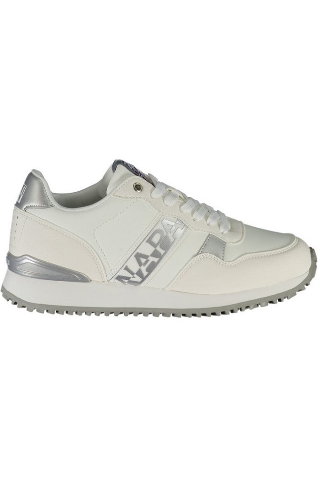 Napapijri Sneaker Weiße Damensportschuhe mit Kontrastdetails und Napapijri Sneaker Weiße Damensportschuhe mit Kontrastdetails und von Napapijri
