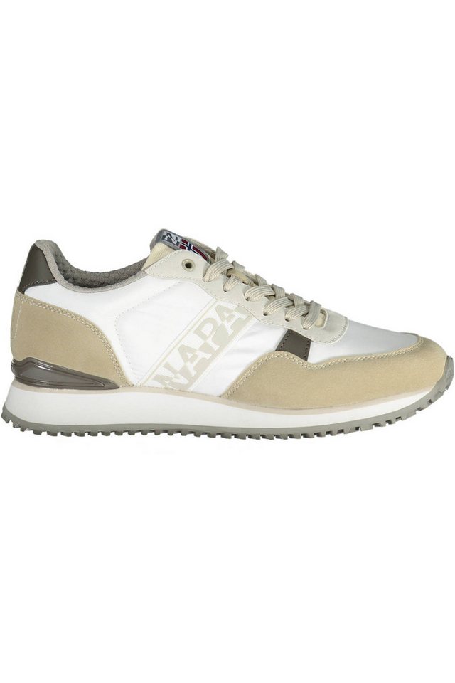 Napapijri Sneaker Weiße Herren-Sportschuhe mit Kontrastdetails und Napapijri Sneaker Weiße Herren-Sportschuhe mit Kontrastdetails und von Napapijri