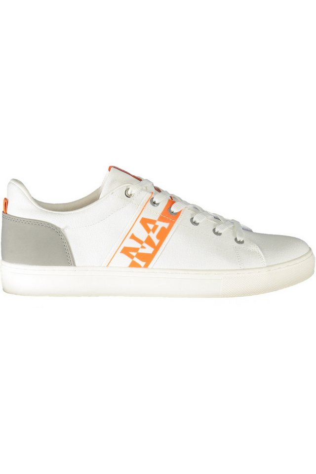 Napapijri Sneaker Weiße Herren-Sportschuhe mit Kontrastdetails und Napapijri Sneaker Weiße Herren-Sportschuhe mit Kontrastdetails und von Napapijri