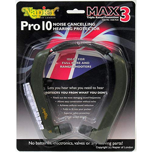 Napier Pro10 Max 3 Triple Rated Ear Defenders Napier Pro10 Max 3 Triple Rated Ear Defenders von Napier