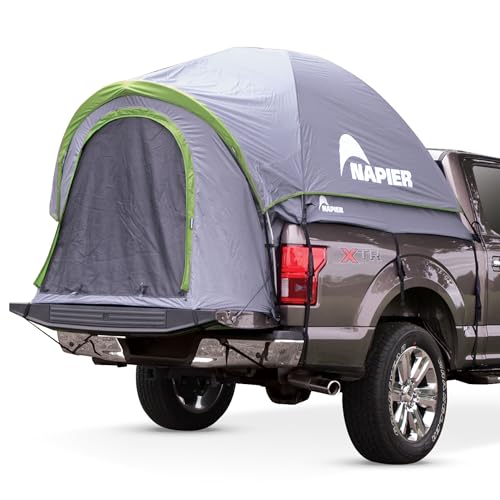 Napier Unisex-Erwachsene Backroadz LKW-Zelt, Grau/Grün, Compact Regular Bed (6'-6.3') von Napier