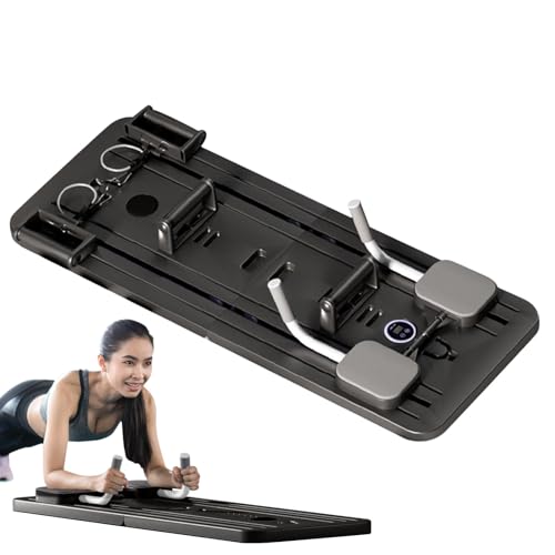 Faltbares Pilates-Reformer-Board – Pilates-Reformer-Set, Mehrzweck-Pilates-Board | Multifunktionales Bauchbrett für das -Fitnessstudio von Naqqios