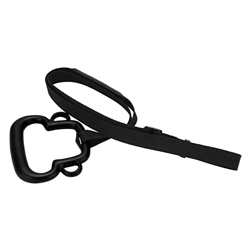 Naroote Klimmzugringe, Körperliches Training, 331 Pfund Kapazität, Gymnastikring mit Verstellbaren Trägern für Drinnen und Draußen für 3+ (Black) von Naroote