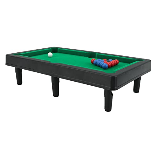 Naroote Mini-Billardtisch, Realistische Hand-Augen-Koordination, Platzsparendes Miniatur-Pool-Spielset, Robust für das Büro Naroote Mini-Billardtisch, Realistische Hand-Augen-Koordination, Platzsparendes Miniatur-Pool-Spielset, Robust für das Büro von Naroote