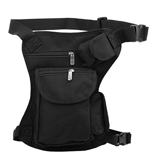 Multifunktions-Beintasche, tragbarer Nylon-Sport-Taillen-Pack Leichter Pjone-Halter mit großer Kapazität zum Wandern Radfahren Klettern von Naroote