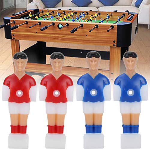 Tischfußballspieler, Tischfußballbälle, Tischfußballspieler, Fußballspiele, Mini-Humanoid-Tischfußballspieler, Kunststoffpuppen-Tischfußballmaschinenzubehör von Naroote