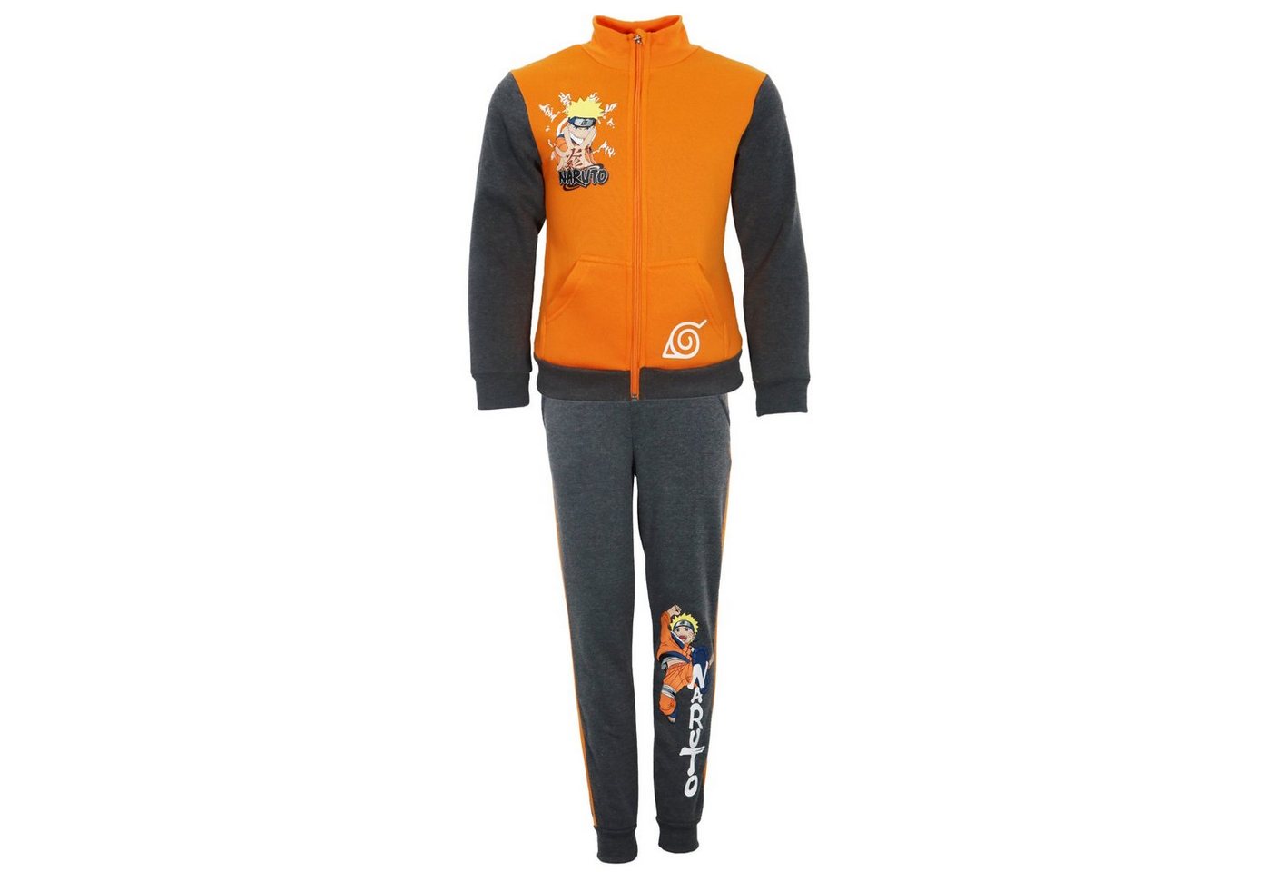 Naruto Jogginganzug Naruto Shippuden Joggingset Sporthose Hose Sweater Jacke, Gr. 98 bis 140 Naruto Jogginganzug Naruto Shippuden Joggingset Sporthose Hose Sweater Jacke, Gr. 98 bis 140 von Naruto